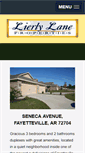 Mobile Screenshot of fayettevilleduplexes.com